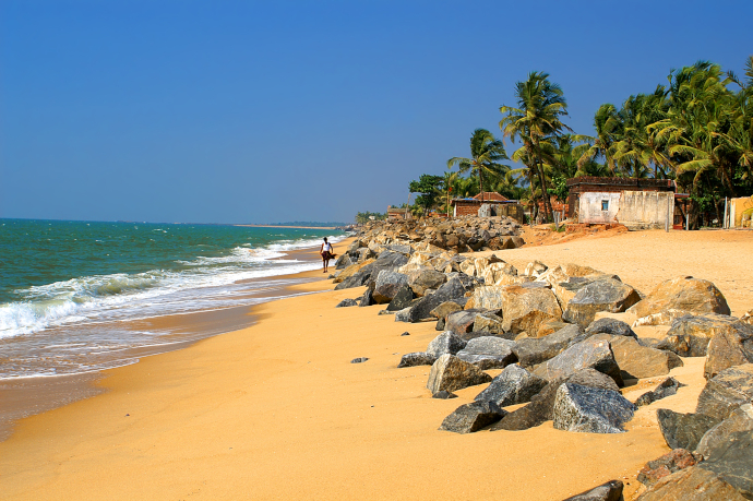 Ullal Beach is one of the most iconic sights of Mangalore.